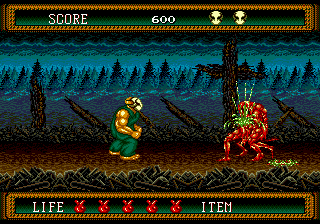 Splatterhouse Part 2 screenshot 5 for Sega Mega Drive